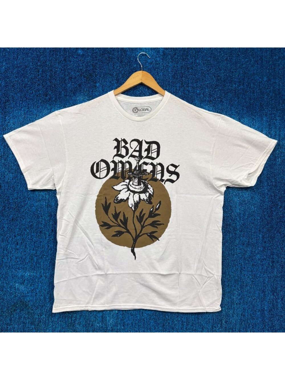 Bad Omens The Death of Peace of Mind Americana Tattoo Tee XL